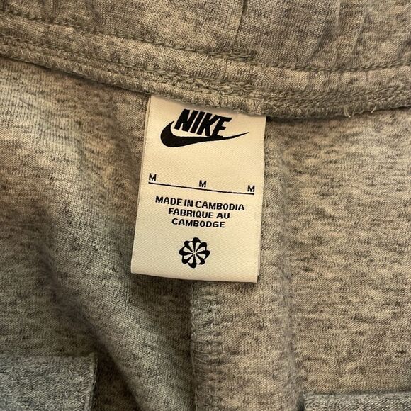 Men's Nike Heavyweight Gray Jogger Pants - Picture 4 of 4